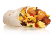 Carl's jr Big Country Breakfast Burrito Combo