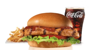 carl's jr Charbroiled BBQ Chicken™ Sandwich