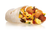 Carl's Jr Loaded Breakfast Burrito