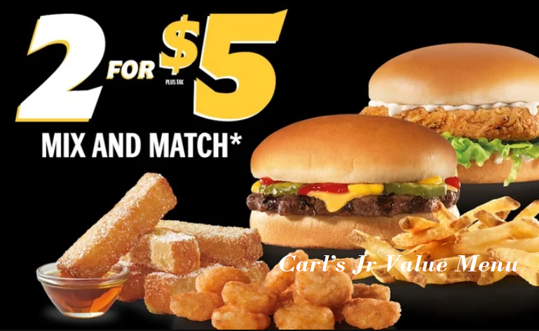 Carl’s Jr Value Menu