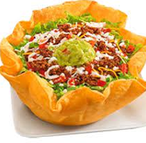 carl's jr Beef Taco Salad