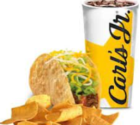 carl's jr Crunchy Beef Taco Combo