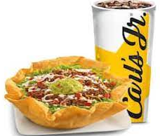 Carl's jr Steak Taco Salad Combo