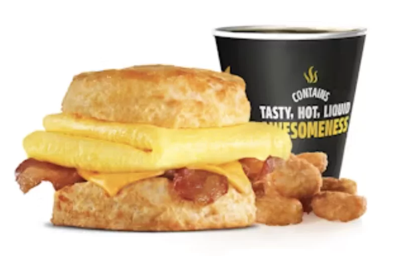 Bacon Egg & Cheese Biscuit Combo